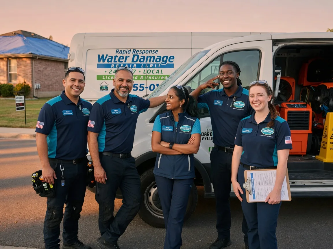 Water Damage Restoration company in Meridian, TX