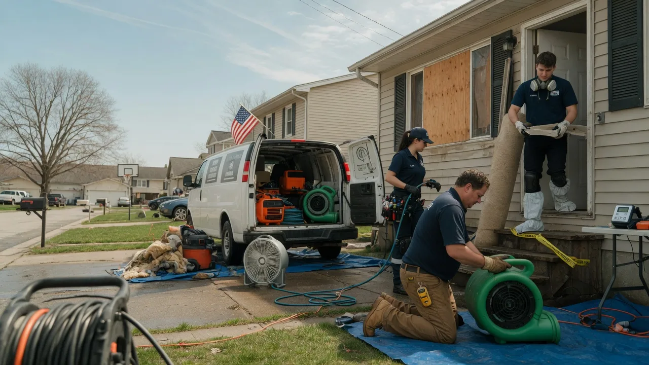 Water Damage Restoration in Meridian, TX near me